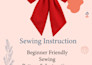 make an PDF guide with illustrated sewing instructions book